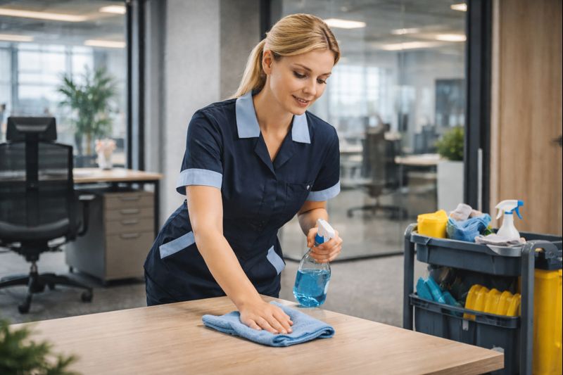 Digitális takarításkezelés egy irodaház mindennapjaiban